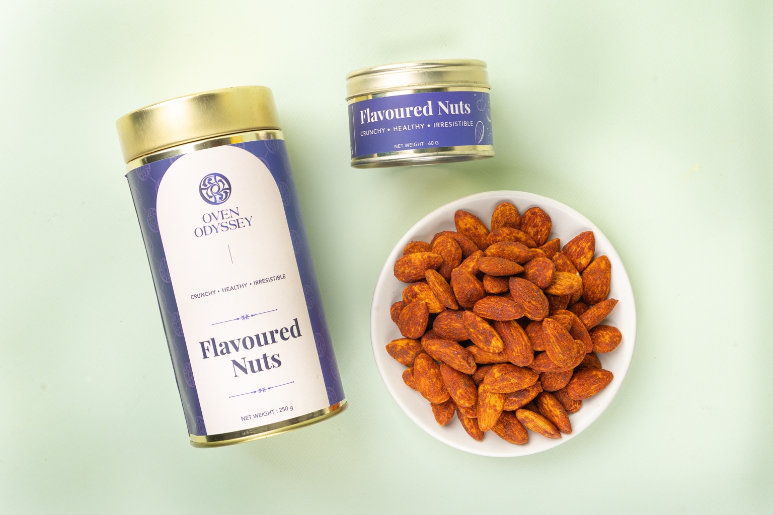 Oven Odyssey flavoured almonds